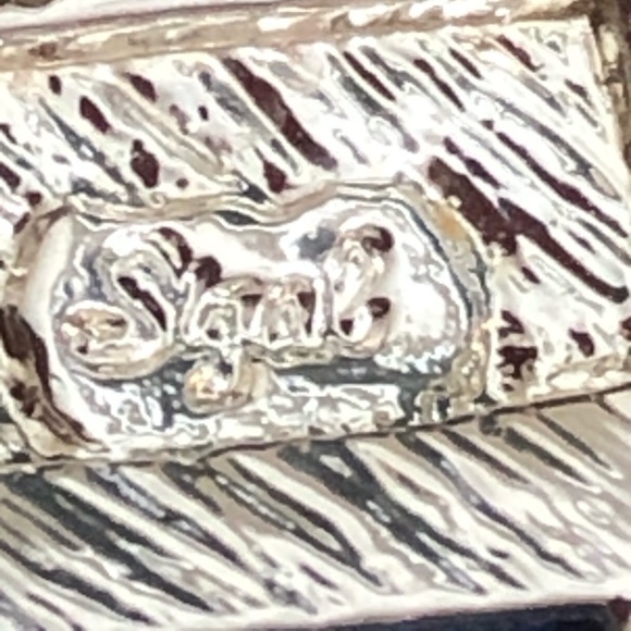 David Sigal 925 Sterling with Blue Stones Bracelet - Picture 4 of 6